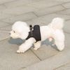 Mr. Peanut's PupTrek Small Dog/Cat Soft Mesh Step in Harness Vest (Small, Black)