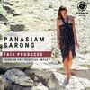 PANASIAM Sarong B020 Palm blue, L