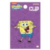 Sunstar Stationery Sponge Bob Clip, Acrylic Clip, C Pattern S3623505