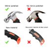 Spifflyer 8 oz Small Hammer Mini Hammer Nail Tool with Comfortable Soft Grip