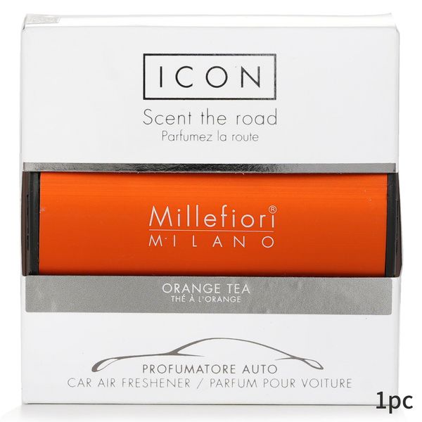 Millefiori Car Diffuser Millefiori Car Icon Classic Orange Car Air Freshener - Tea 1pc Home Fragrance Mother&#39;s Day Present Gift 2023 Popular Brand Cosmetics