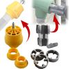 Electric Drill Compatible PVC Pipe Threader Kit with Various Die Sizes -Set 7PCS