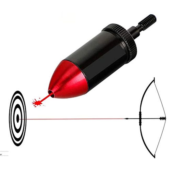 Hygoo Arrow Bore Sight Red Dot Laser Boresighter Archery Crossbow