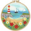 Bothy Threads Felt Embroidery Kit - Poppy Cove