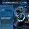 DIANVEN PS4 Wired Controller for PC with Double Vibration and Motion Motors, Compatible with Windows 11/10/8/7