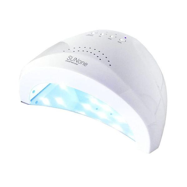 48w UV/LED light 2-in-1 with motion sensor Nail dryer UV/LED combined light Color: White