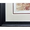James Hagen "Fall" Hand Signed & # Framed Serigraph Mid-Century Art Mountains