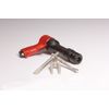 961 .498 Shank 1/4" Pt Width Taper Punch, 7" Length