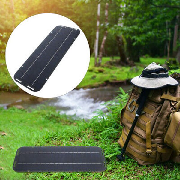 Flexible Solar Panel Kit Camping Battery Charger Power Bank