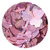 Hologram Cross Hearts Mix Assorted Case (6. Pink)