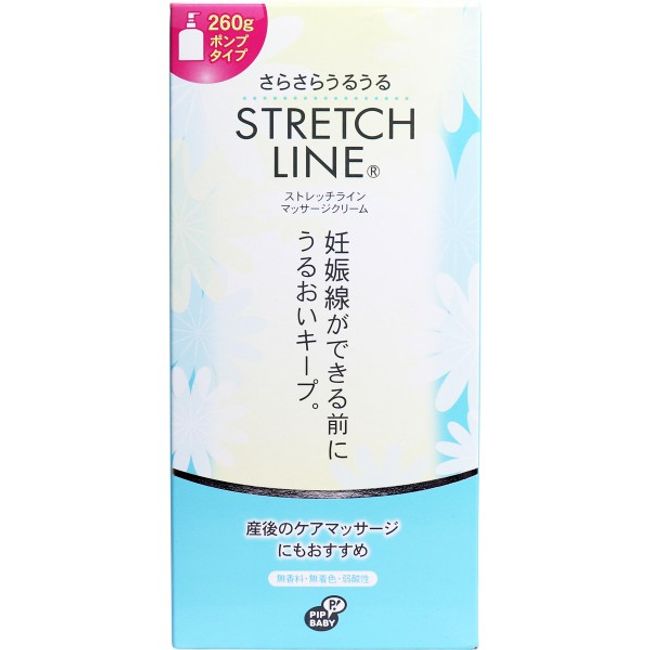 Stretch Line Massage Cream Pump Type 260g 4902522667142 Shipping included for regular mail only