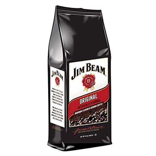 Jim Beam Original Bourbon Flavored Ground Coffee - 12oz Bag