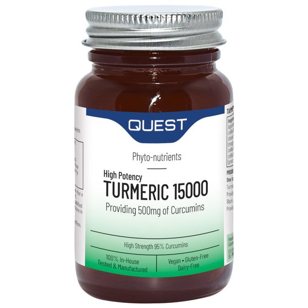 Quest Turmeric 15000mg, 60 Tablet