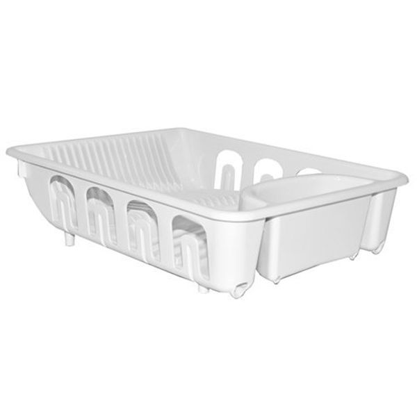 Home Logic Waterfall Dish Drainer, White