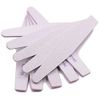 Samcos Nail File, Polishing Tool, Set of 10, EVA Sponge File, 100/180 Grid, Double Sided, Nail File, Nail Shiner, Nail Supplies, Professional Nail Polish, Sponge Cushion Tool