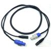LASE 6 Ft Link (Jumper) PowerCon AC & XLR Audio Combo Cable (Powered Speakers)