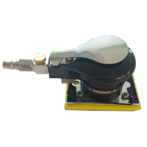 Air Orbital Sander, Square Shape, 2.9 inches (73 mm), 3.9 inches (100 mm), Velcro Type, Painting, Stripping, Sheet Metal Putty