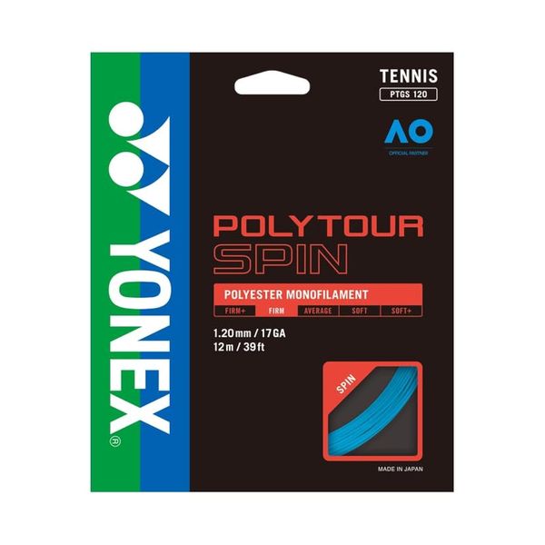 YONEX PolyTour Spin 120 Tennis String Set