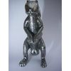 Squirrel Poker Figurine Protect Your Nuts (シルバー)