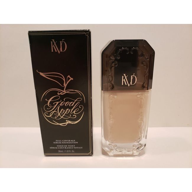 Kat Von D Good Apple Full Coverage Serum Foundation #006 Light 1.01 Fl Oz