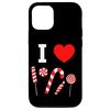 iPhone 14 Pro I Love Peppermint Candy Cane Case