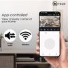 iN Light Bulb Camera - Wireless Home Security Camera Colour Night Vision - Auto Tracking Camera Systems with App - 1080 HD display - Motion Detection - Voice Intercom - Home Security Systems