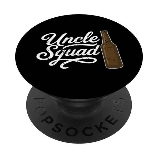 Uncle Squad Beer Bottle PopSockets Adhesive PopGrip