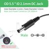 Security-01 AC to DC 12V 2A Power Supply Adapter,Compatible with Security Camera/DVR/NVR/Led Strip Lights,UL Listed