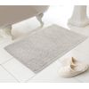 Microfibre Bobble Bath Mat Light Beige