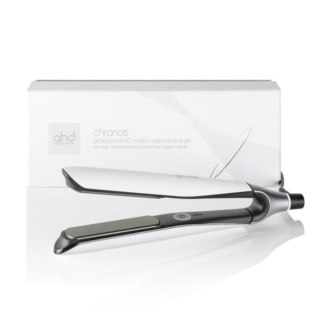 GHD - Styler Chronos - Saç Düzleştirici (Beyaz) - Tüm Saç Tipleri - 3X Daha Hızlı Şekillendirme