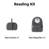 NeoReading Kit, Modular Accessory Compatible with NeoRuler.Including An Extra NeoPointer and A NeoMagnifier(With Guide Line) for Detailed Reading
