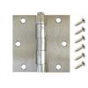 40 Pack 3.5" Satin Nickel Interior Door Hinges with Square Corner DH3590 Hinge