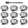 SH30 Replacement Heads for Philips Norelco Series 3000, 2000, 1000 Shavers and S738 Click and Style, Replace the SH30 Shaver Blades 9 pack
