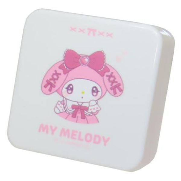 Travel contact case, contact lens case, My Melody MM, Sanrio, Santan, contact lens case, travel goods, mail order available