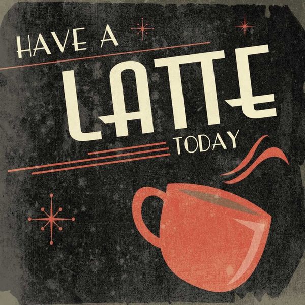 Latte by Jace Grey - 16x16 Art Print Poster