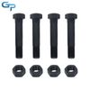 For Double Eye Spring 2Packs 3-1/8" Trailer Tandem Axle Shackle Kit