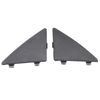 For 2014-2016 MAZDA 3 Front Bumper Lower Grille Tow Hook Eye Cover Caps 2pcs