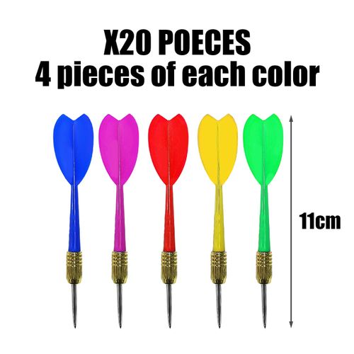 KVBUCC 20 Darts, Plastic Darts, Game Darts, Soft Darts, Professional Darts, Darts with Plastic Tip, Darts Accessories, Darts Set