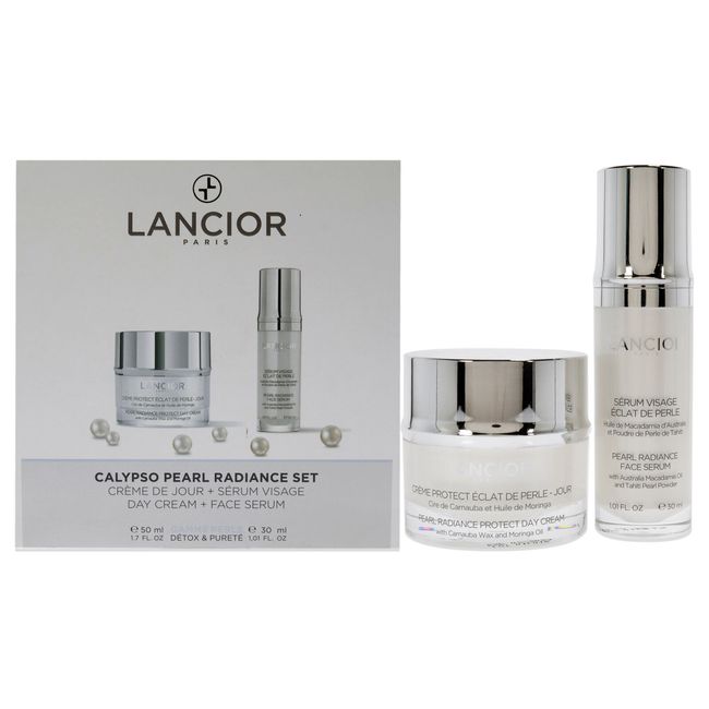 Lancior Pearl Radiance Calypso Set - 2 Pc 1.01 oz Face Serum, 1.7 oz Day Cream