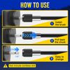 25x All Purpose Cleaning Kit Electric Drill Brush Attachment Set Power Scrubber