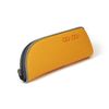 LOONLOON 567 Mellow Pen Case, Punch Yellow, Stylish, 2 Compartments, Multi-functional, Slim