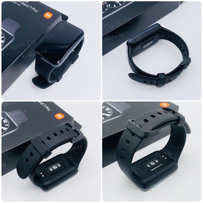Original Xiaomi Mi Band 7 Pro GPS Bluetooth Smart Bracelet AMOLED Screen  Blood Oxygen Fitness Tracker Waterproof Miband 7 Pro