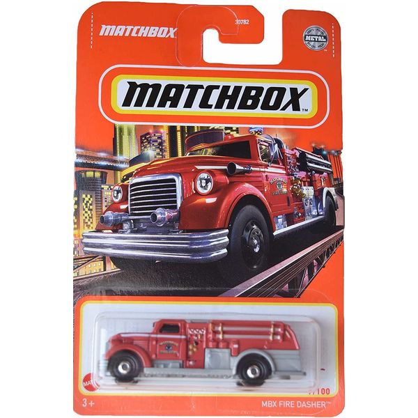 Matchbox Fire Dasher, [red] 7/100
