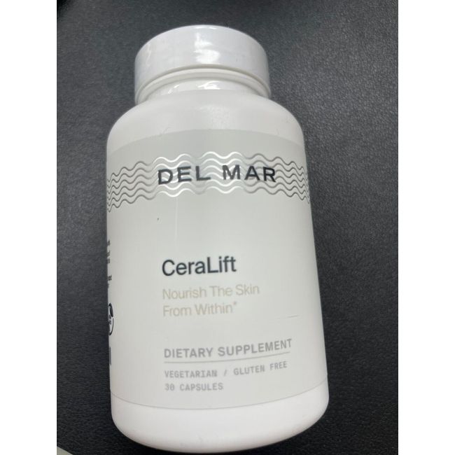 Del Mar Labs CeraLift Dietary Supplement - New - EXP 09/2025 - Free Shipping!