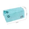 Grafoplás 37543331 Case 4 Compartments, Pastel Blue, 23 x 12 cm, Bits & Bobs