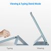 iPad air2 Case, JEDirect Trifold Stand with Auto Wake/Sleep Function for iPad Air 2 (Light Blue)