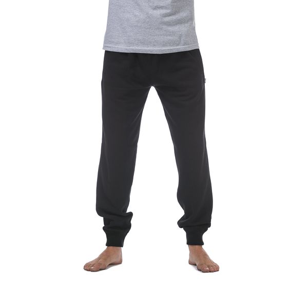 Pro Club Men's Jogger Fleece Long Pants, Black, 5X-Large