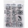 Stampers Anonymous_AGW Cling Mounted Stamp Mini Blueprints