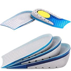 Insole, Secret Raised Insole, Height Increase, Insole, Honeycomb Fit, Very Soft Heel, Heel Lift, Heel Pad, Heel Cushion, Heel Lift, Hip Lift, Secret