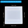 PATIKIL Light Switch Dust Cover, 6 Pack Blank Wall Plate Panel Switch Protector Dustproof Waterproof Protective Cover for Bathroom, Rubber Translucent